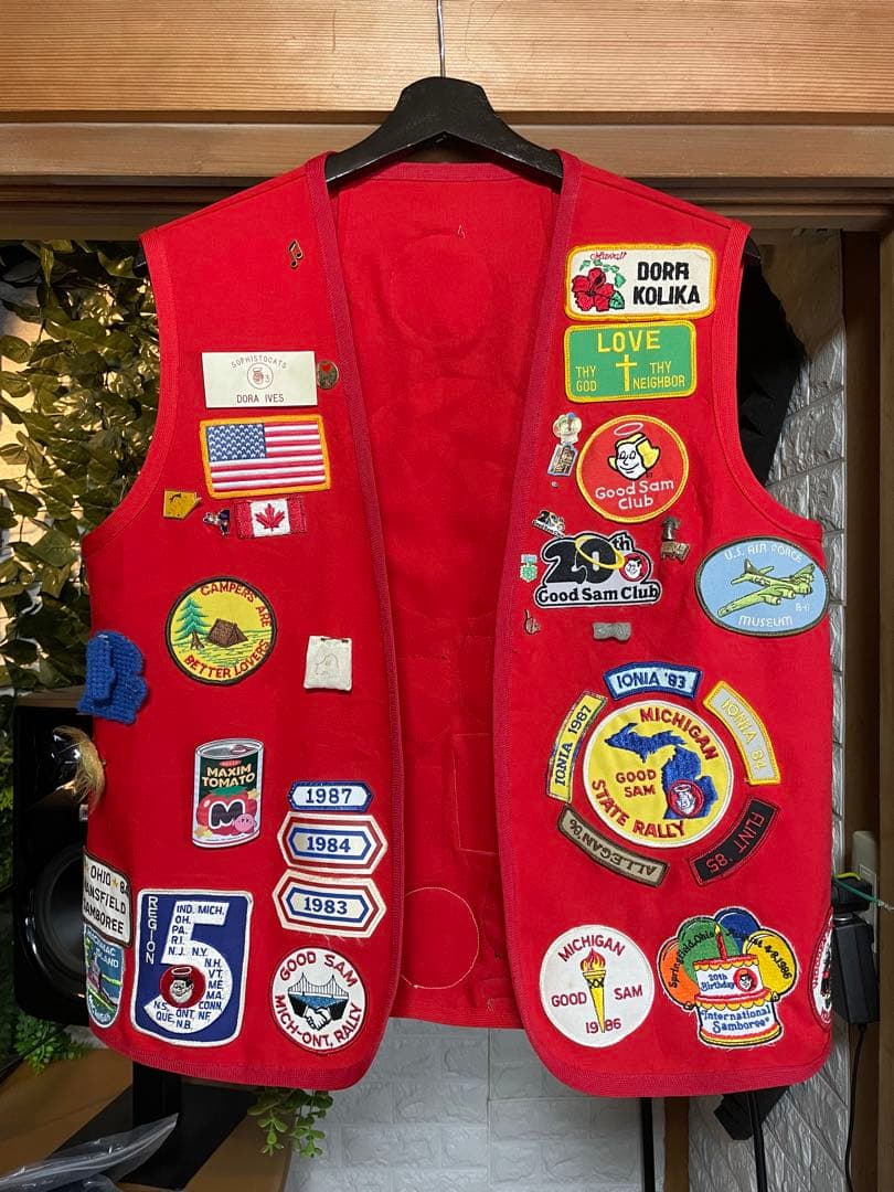 good sam club/メモリアルベスト/ワッペンベスト