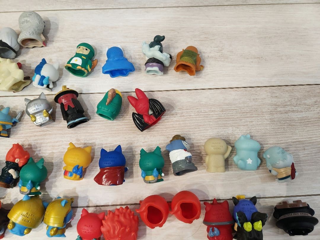 妖怪ウォッチ　指人形　ソフビ　まとめ売り　83体　エンマ　ぬらりひょん　カイラ