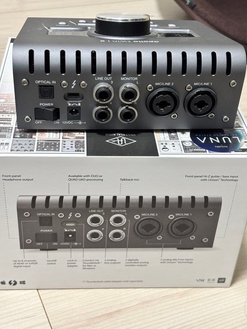 Universal Audio Apollo Twin X duo 美品