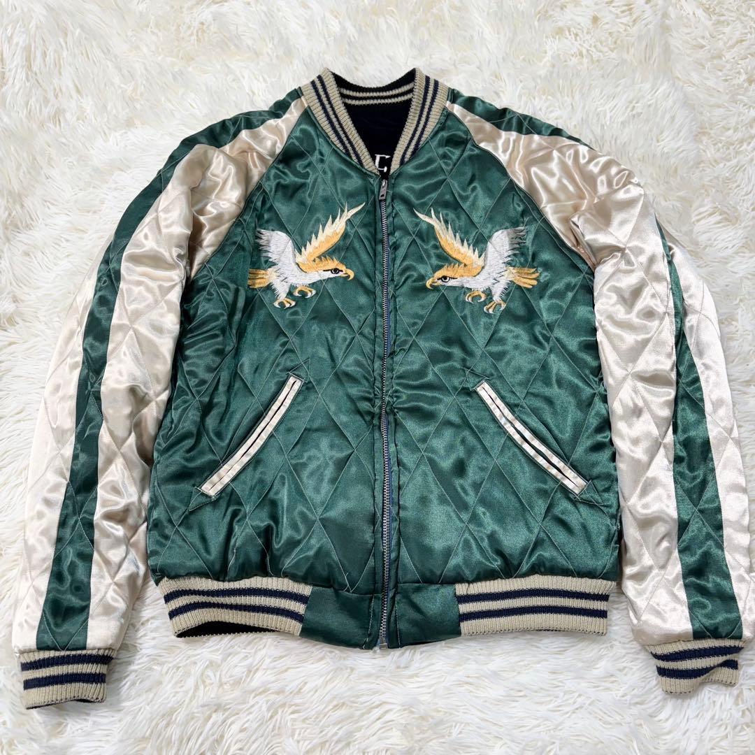 美品　beams boy 別珍スカジャン GREENLAND テーラー東洋　鷹