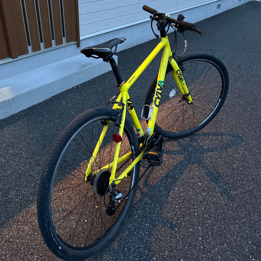 【かよりーた】CYLVA クロスバイク イエロー