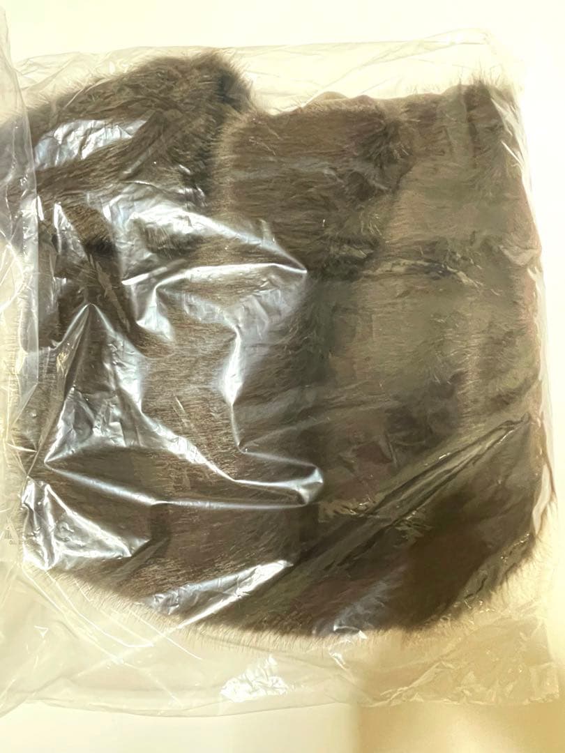 【CELERI/セルリ】 FUR BALACLAVA ブラウン 新品