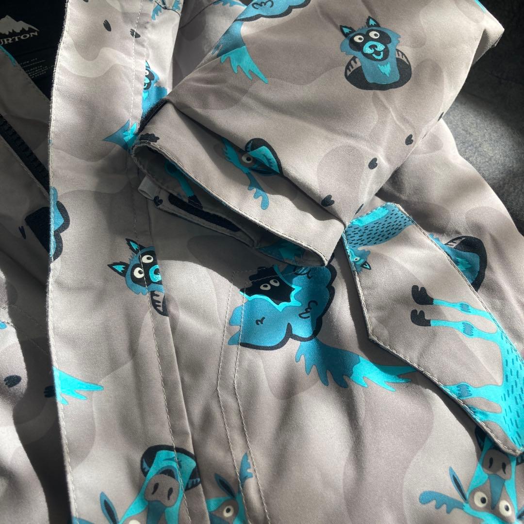 BURTON 子ども用スノーボードウェア 4T 動物柄