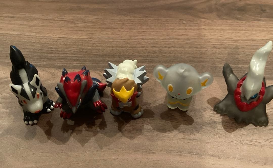 ポケモンキッズ(指人形) クリアタイプ、メタリックタイプセット