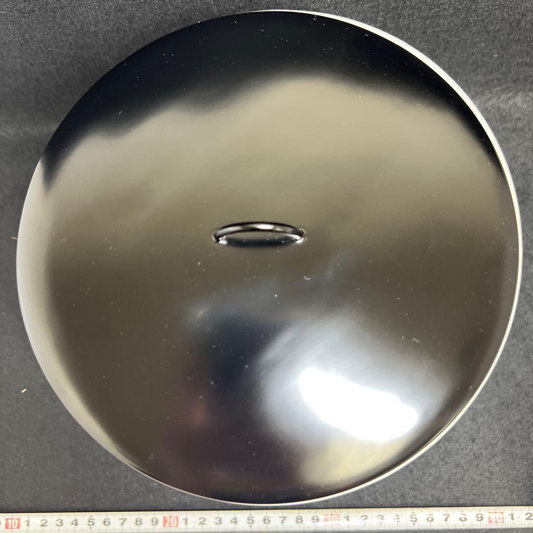 中国清時代青花雲宝文水指木箱付高さ約20.5㎝(蓋込)東な7-1011☆2F