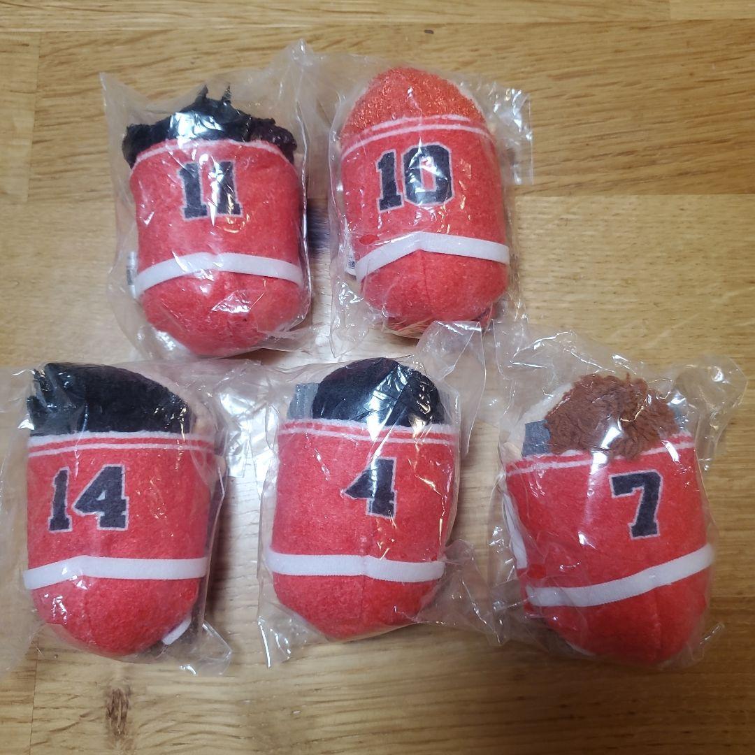 スラムダンク ジャンプ展　おてだま　5体コンプセット