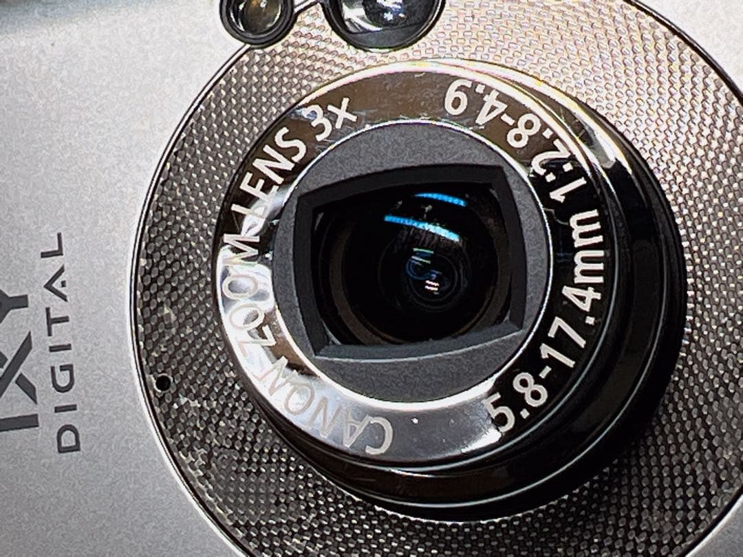 Canon IXY DIGITAL 55 コンパクトデジタルカメラ説明書.箱入り