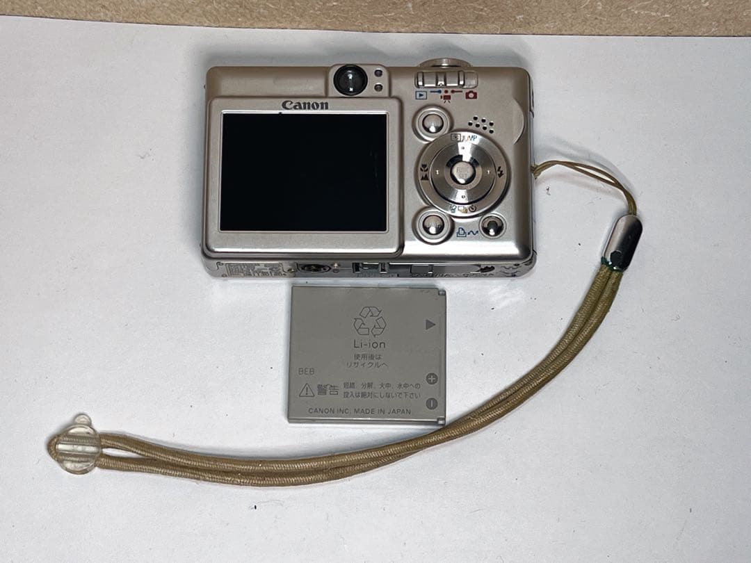 Canon IXY DIGITAL 55 コンパクトデジタルカメラ説明書.箱入り