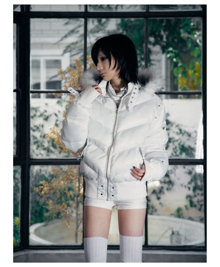 【最安値】PAIKI ホワイト ダウンジャケット y2k opium お兄系