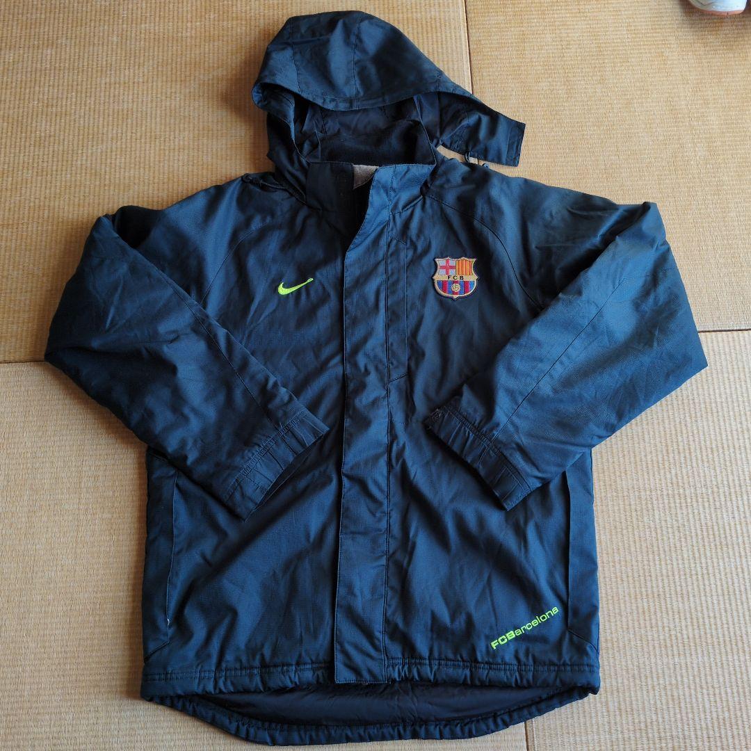 Nike FC Barcelona フード付ジャンパー　S　ナイキ　バルセロナ
