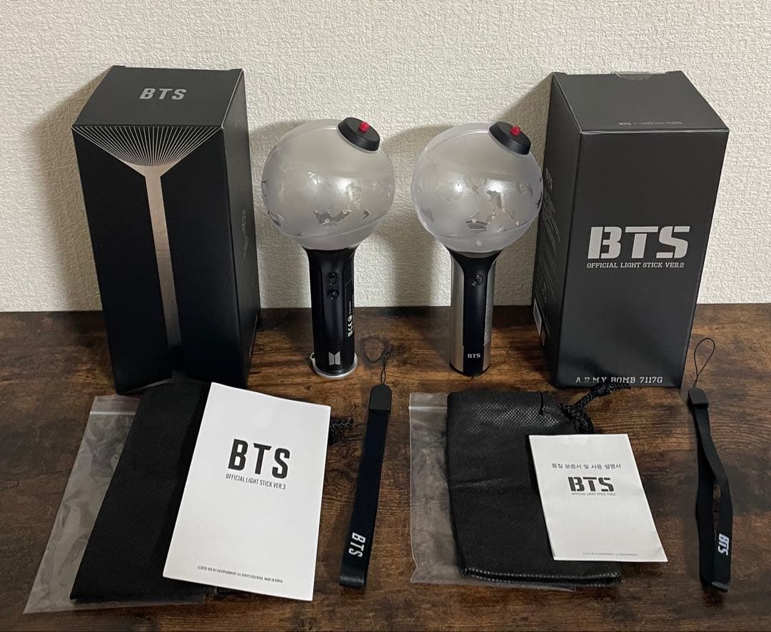 BTS OFFICIAL LIGHT STICK アミボム ペンライト