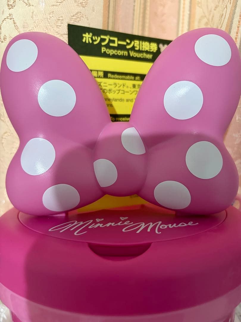 ミニパル　バケット　パルパル　ミニー　ポップコーンバケット　ディズニー
