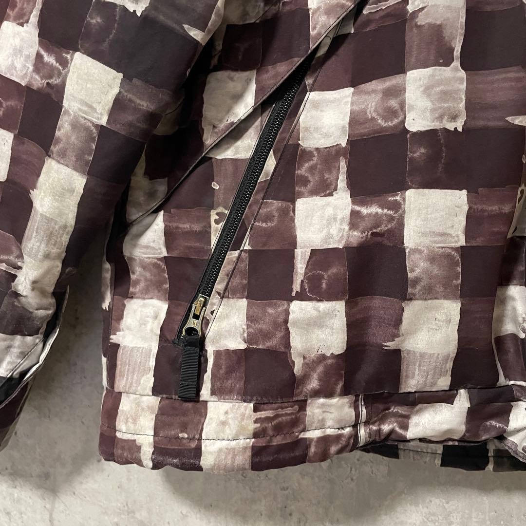 Burtonバートンスキーウェアスノーボードジャケットパーカーフード付チェック柄