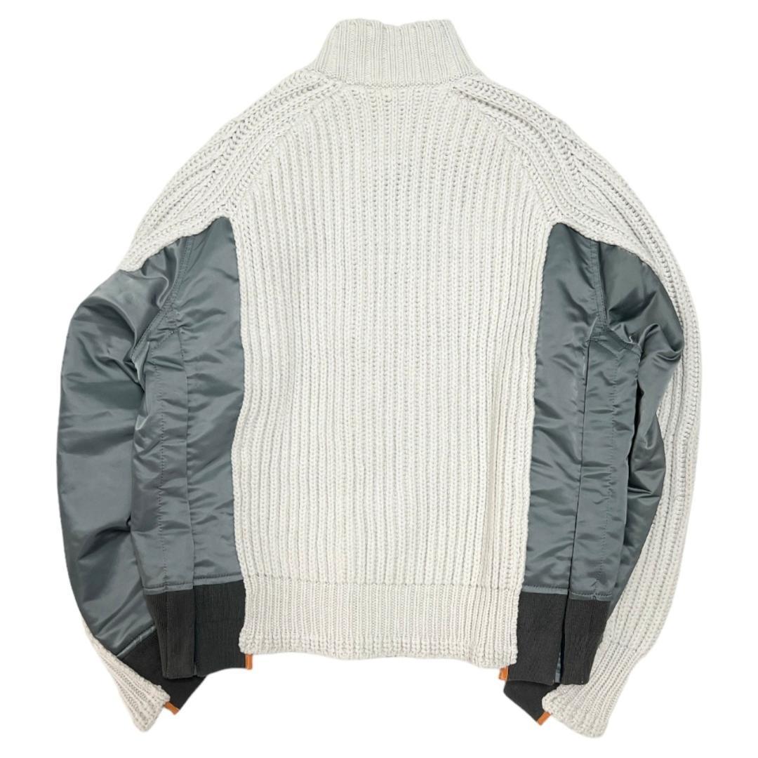T*M様 sacai　22AW Docking Knit Jacket