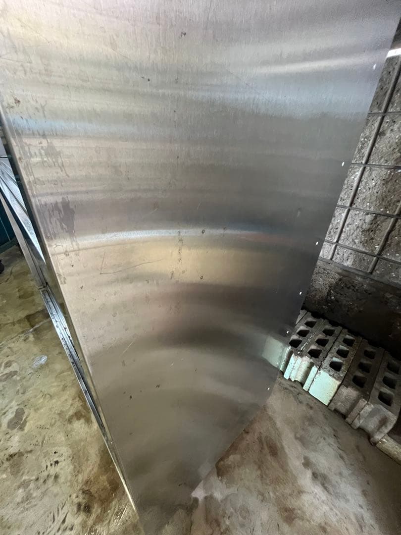 【送料込み】【直接引取り可能】【⚠️注意点有り】SUNWAVEステンレス製食器棚