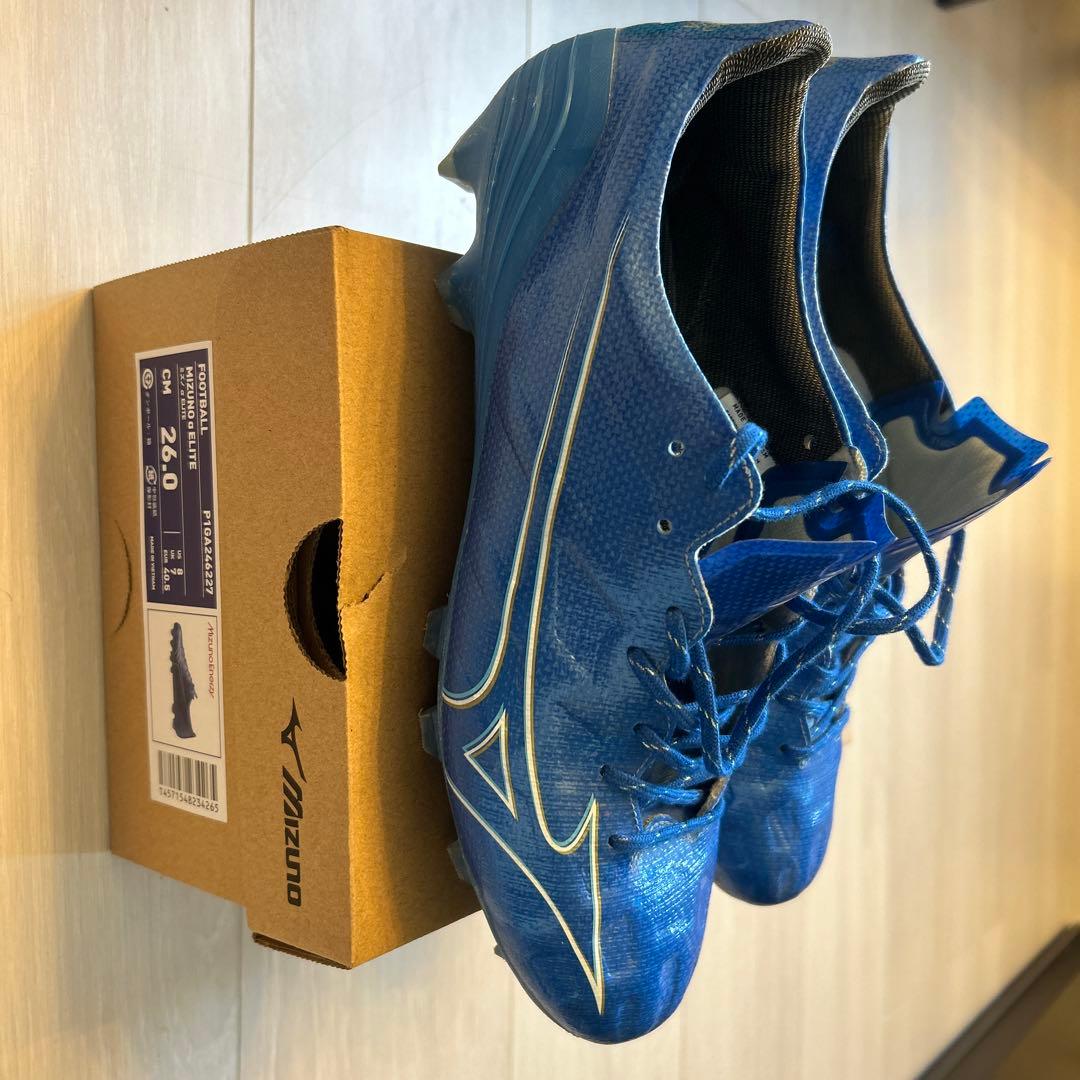 ミズノアルファ ELITE 26.0cm 青