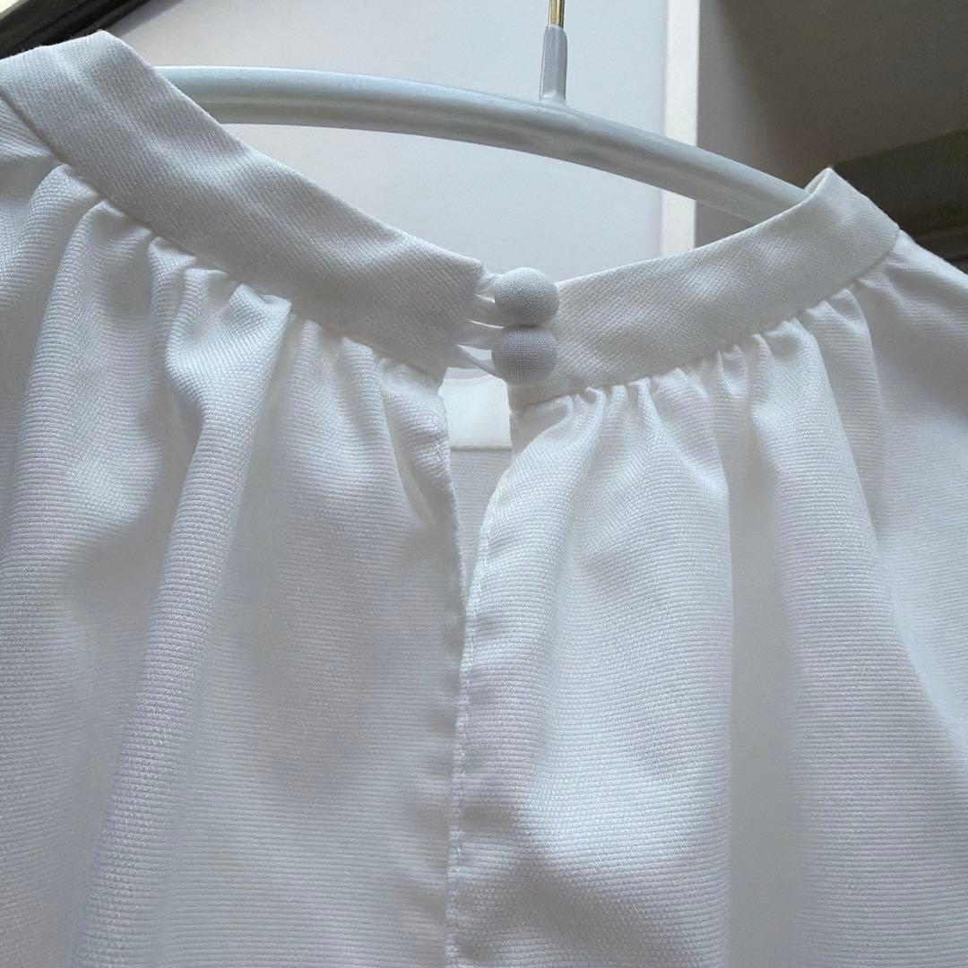 yori shirocon リボンカフスブラウス　美品❣️