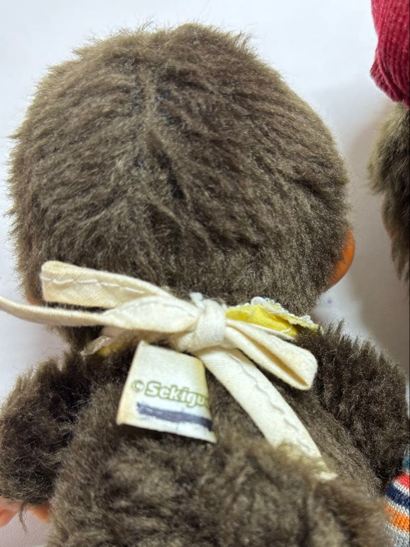 モンチッチ　レトロ　希少　２体セット　高さ約20㎝と高さ約12㎝