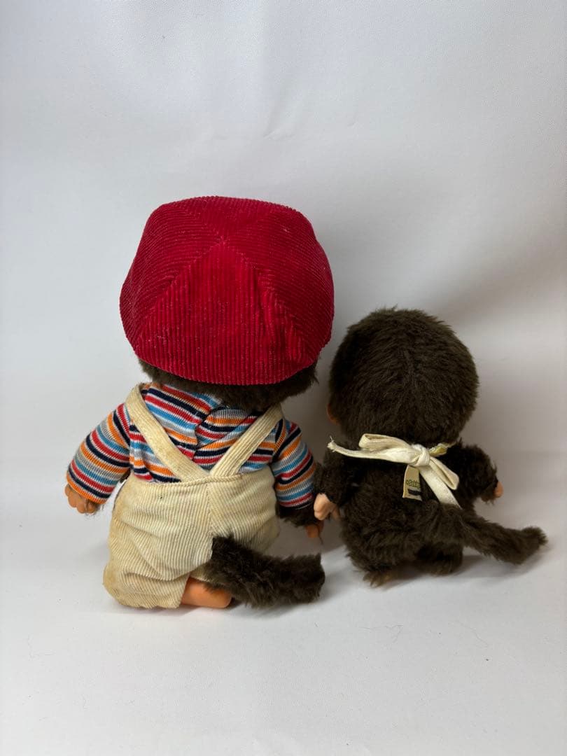 モンチッチ　レトロ　希少　２体セット　高さ約20㎝と高さ約12㎝