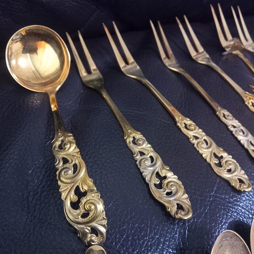 MYLIUS 830S ノルウェー銀器 14点セット