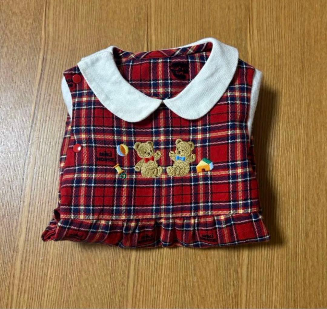 ミキハウス カバーオール 80cm