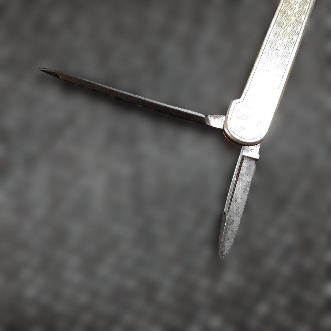 古いドイツ·ゾーリンゲン製精巧ナイフE BRUCKMANN MANNヴィンテージ