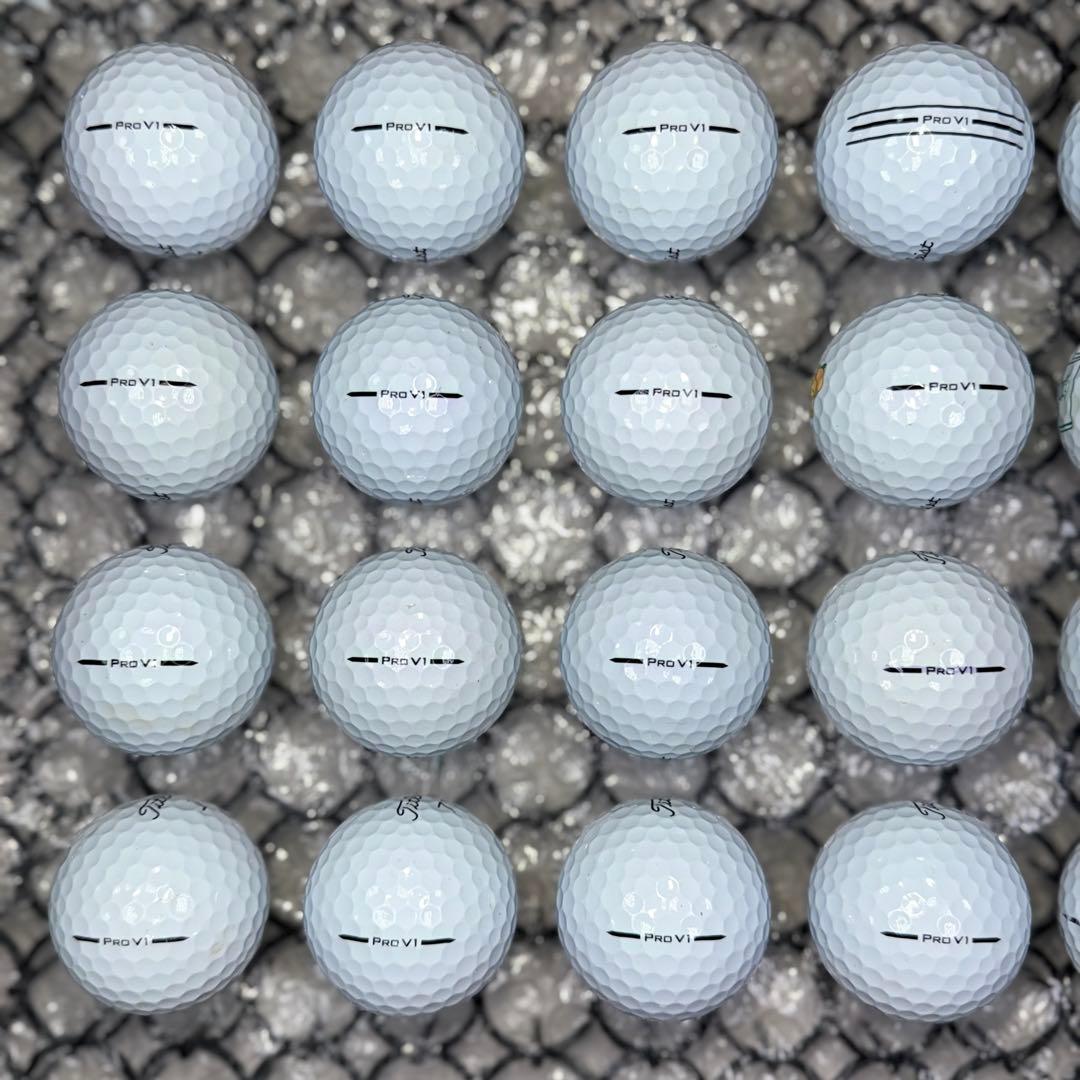 ロストボール タイトリスト pro v1 20球 Sランク 980おまけtee付
