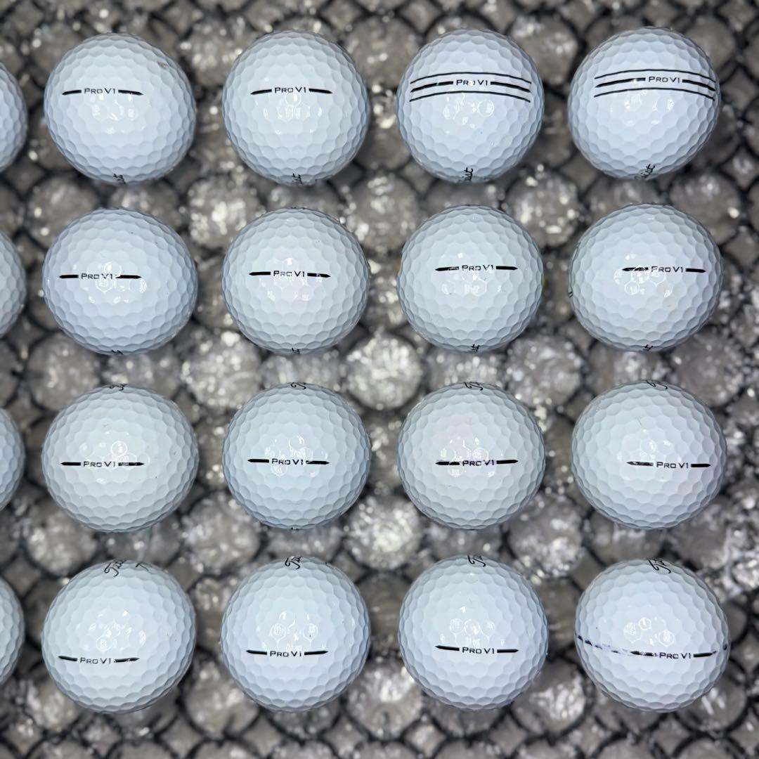 ロストボール タイトリスト pro v1 20球 Sランク 980おまけtee付