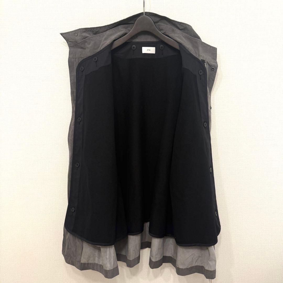 新品 25AW PIGMENT AIR WEATHER ショートモッズコート06