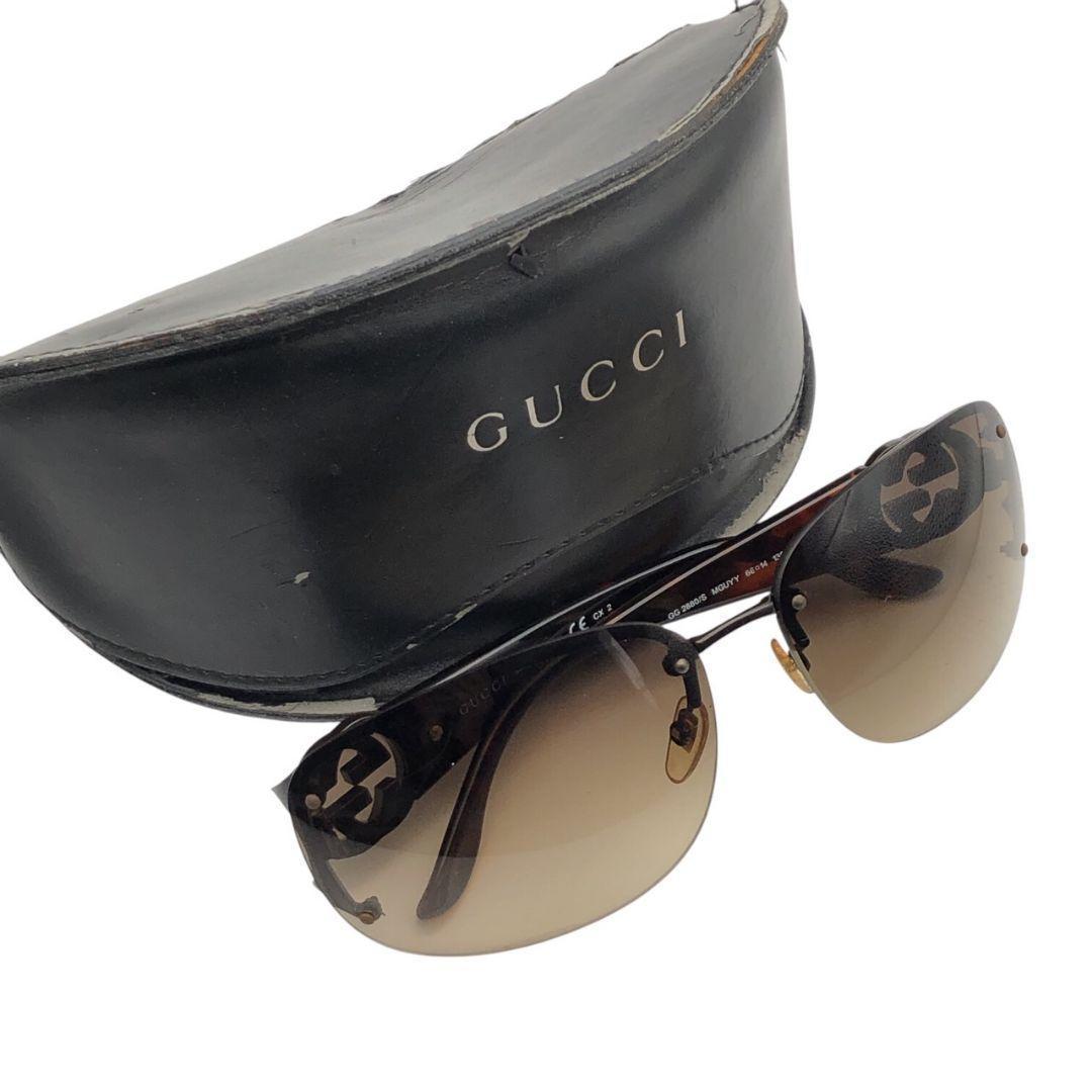 美品✨GUCCI サングラス インターロッキング GGロゴ イタリア製 ケース