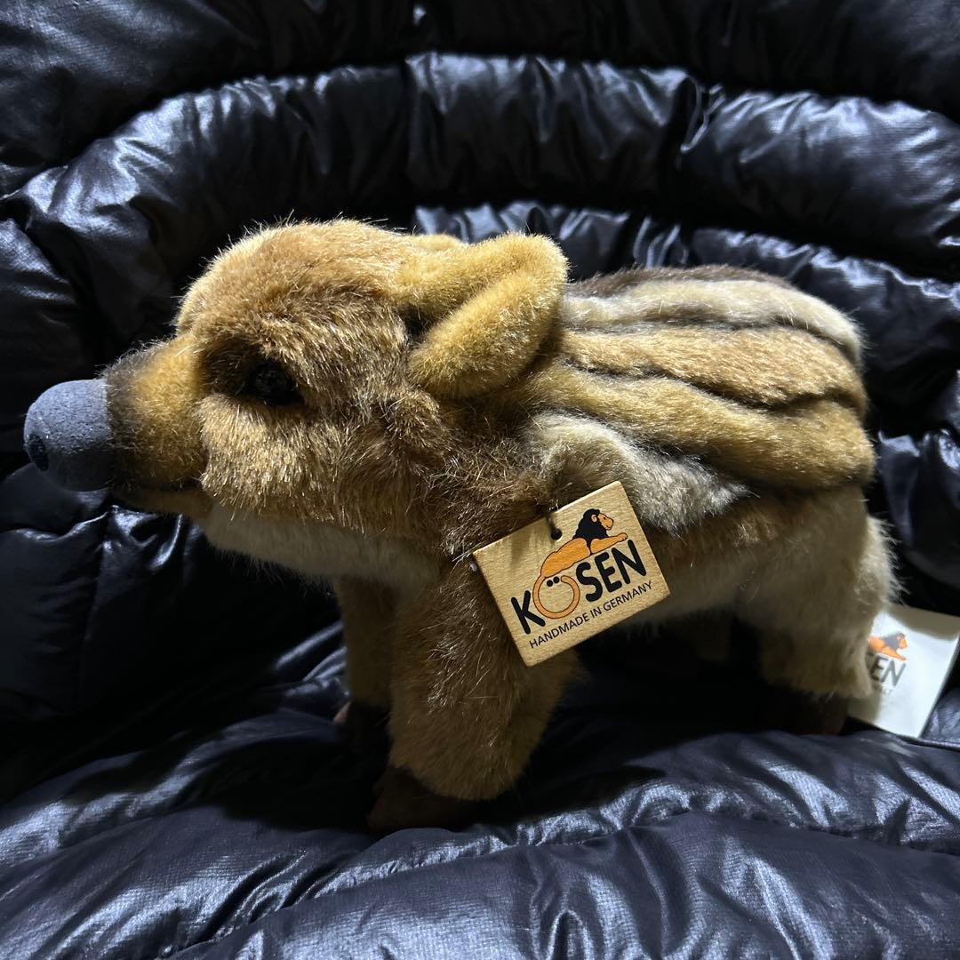 KOSEN ぬいぐるみ　イノシシの仔　ウリ坊　タグ付き❣️