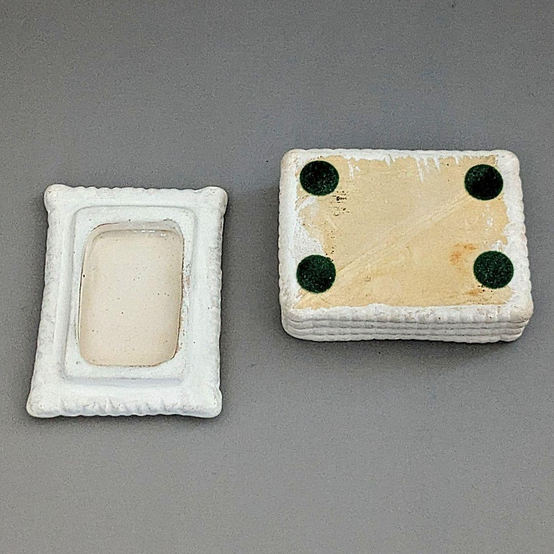 LU ビスケット　非売品　陶器小物入れ　　Lefevre-Utile