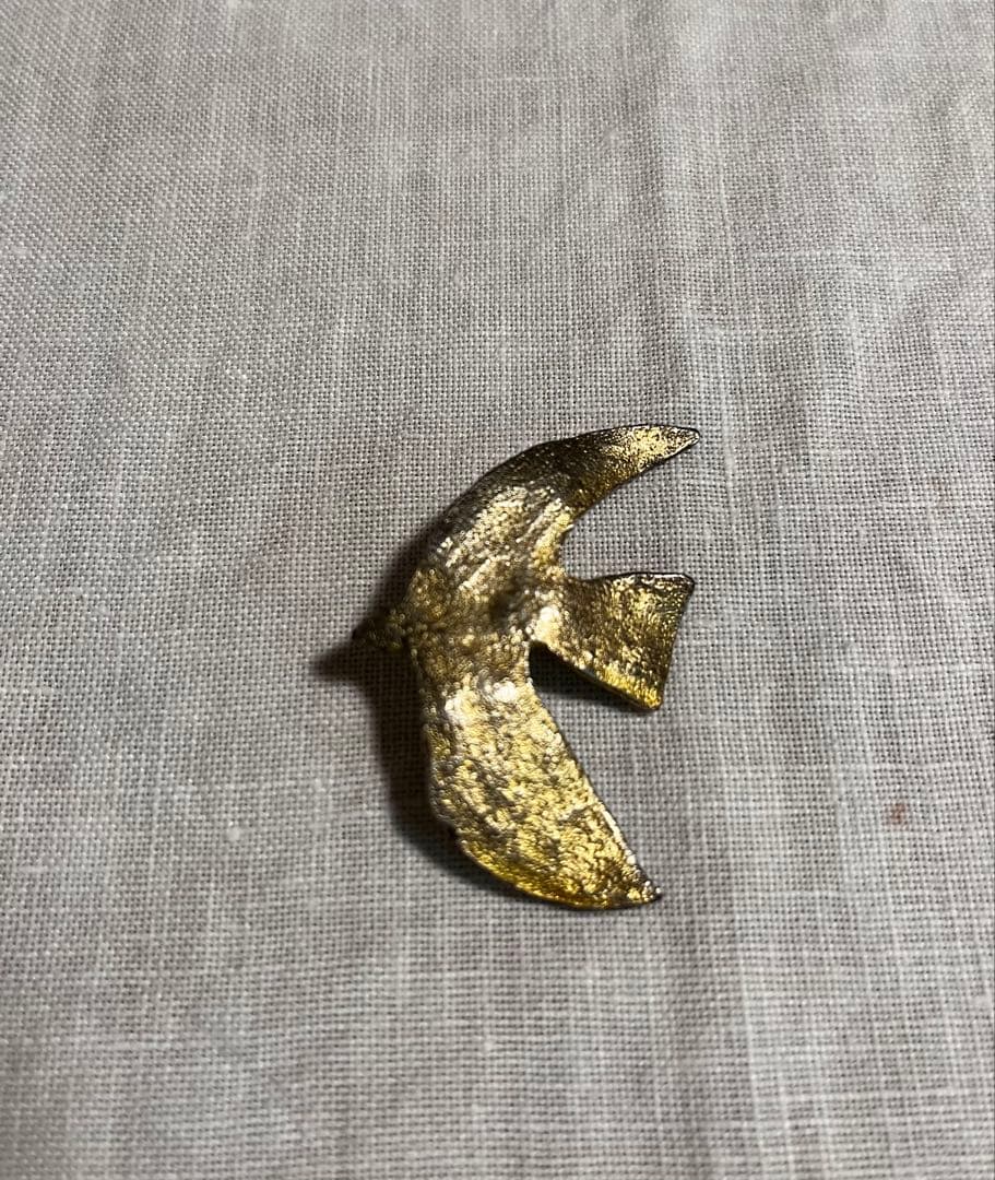 CÉCILE ET JEANNE 鳩 鳥モチーフブローチ 仏製