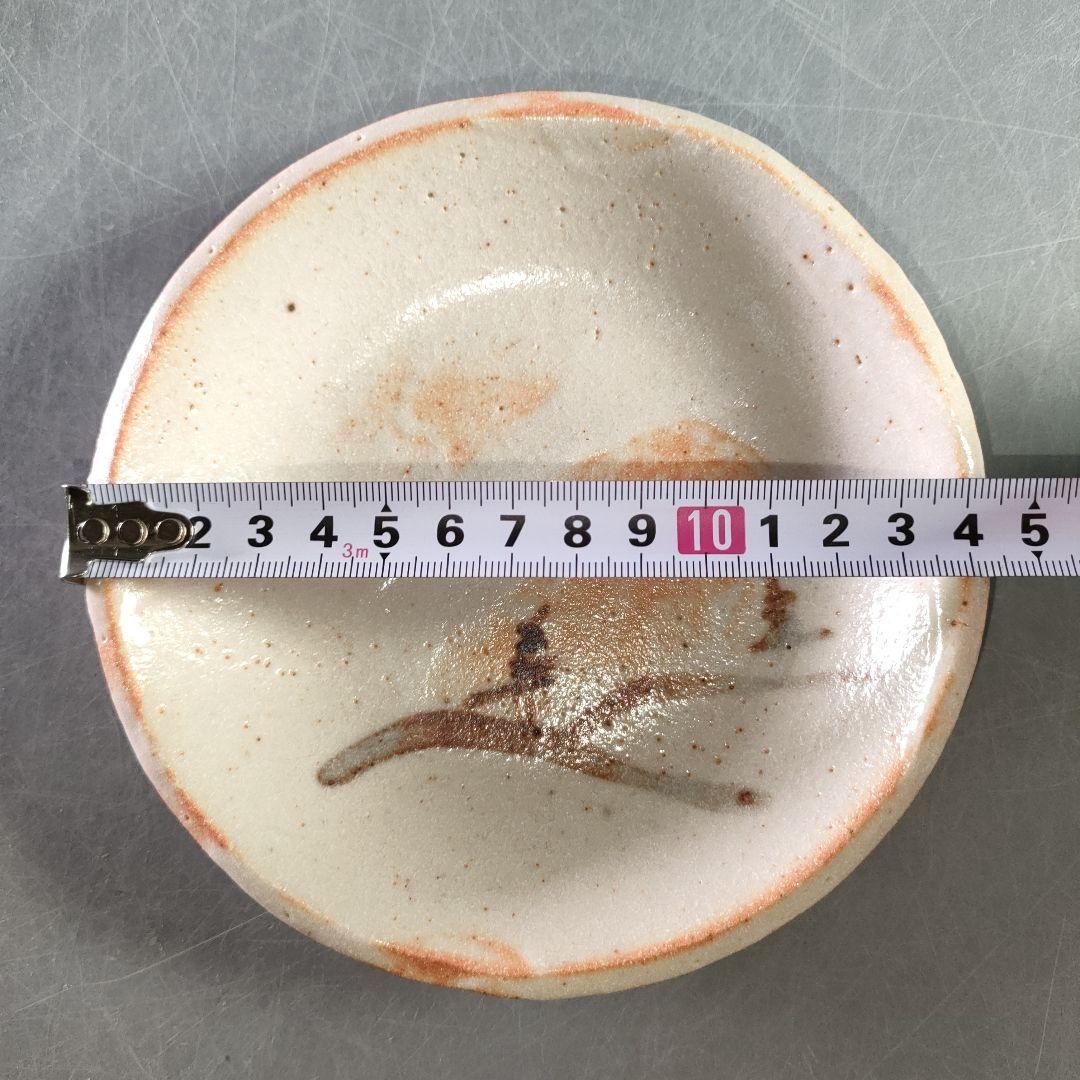 A942-1/大萱窯/加藤弥右衛門 造/志野銘々皿8客/小皿/向付/