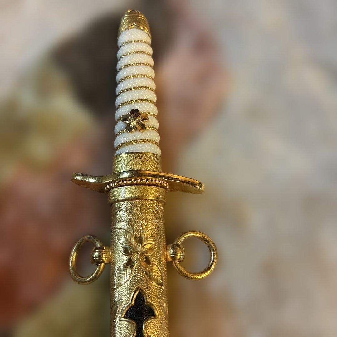 【箱付】日本刀剣社謹製 模造海軍短剣