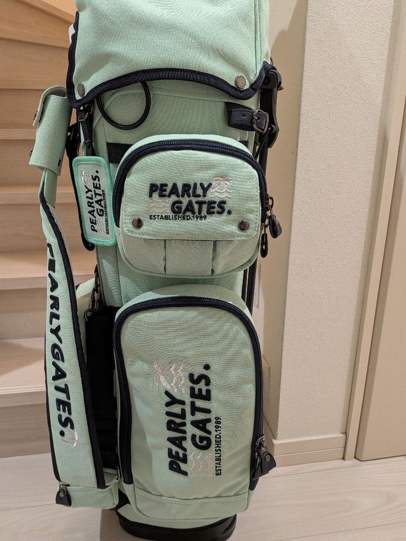 PEARLY GATES キャディバッグ ミント