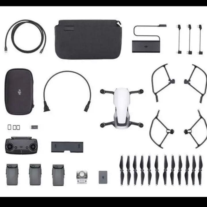 ドローン ラジコンDJI マビックエアー フライモアコンボセット ホワイト