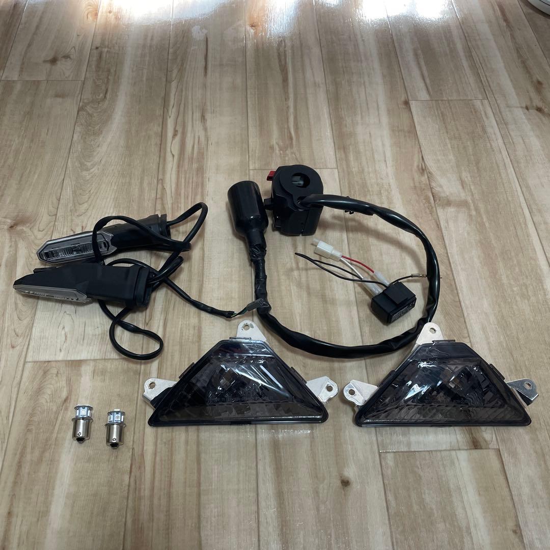 【Ninja400】LEDウィンカー化＆ハザード機能追加キット