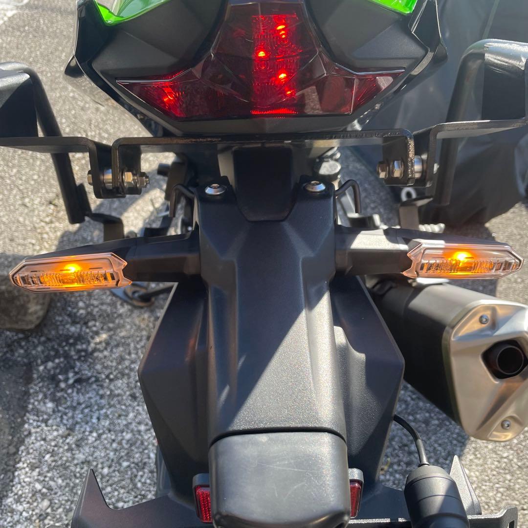 【Ninja400】LEDウィンカー化＆ハザード機能追加キット