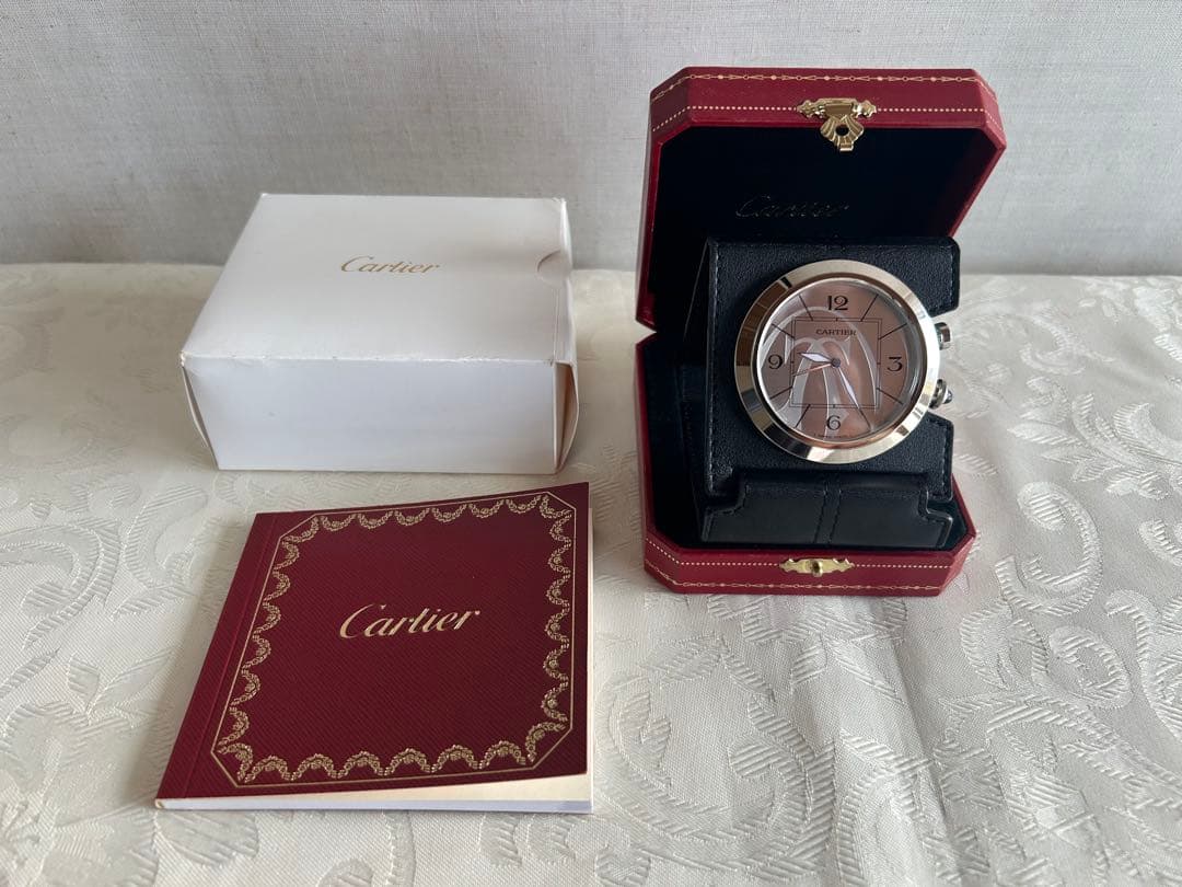 カルティエ　トラベルクロック　稼働していません