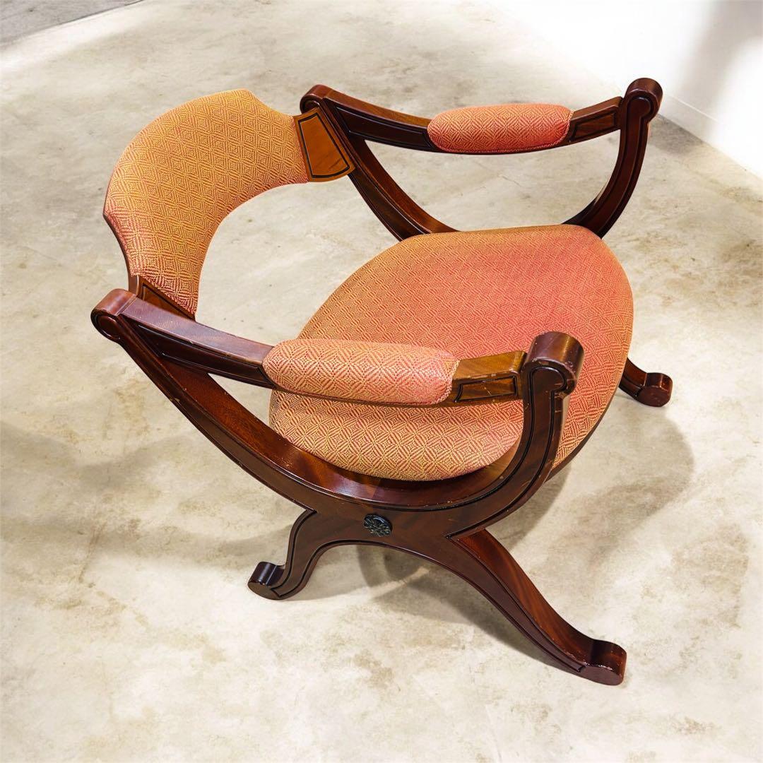 DREXEL HERITAGE USA製　ヴィンテージ家具　チェア　マホガニー