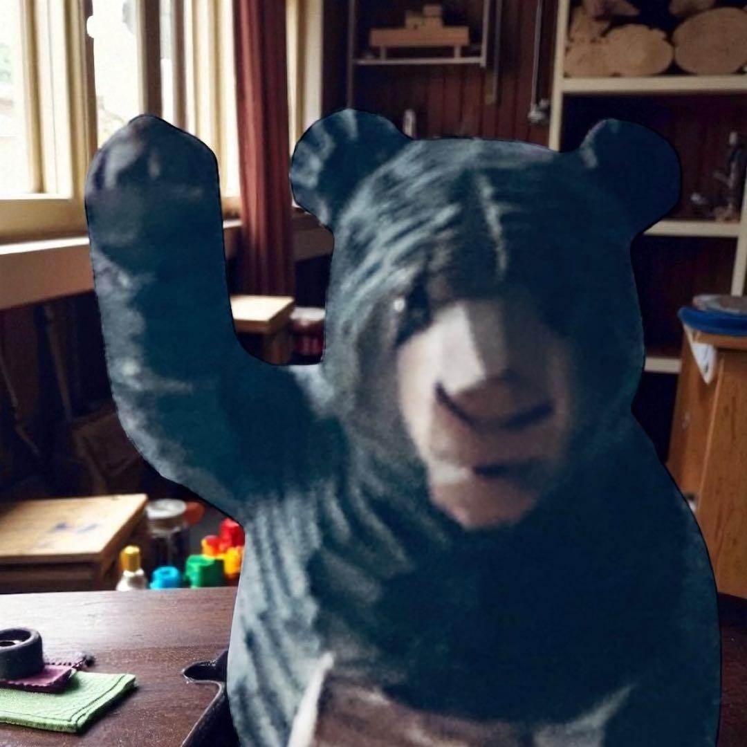 1950年代 北海道函館 毛彫り 木彫り熊楽団×5セット アイヌ 一刀彫り 民藝