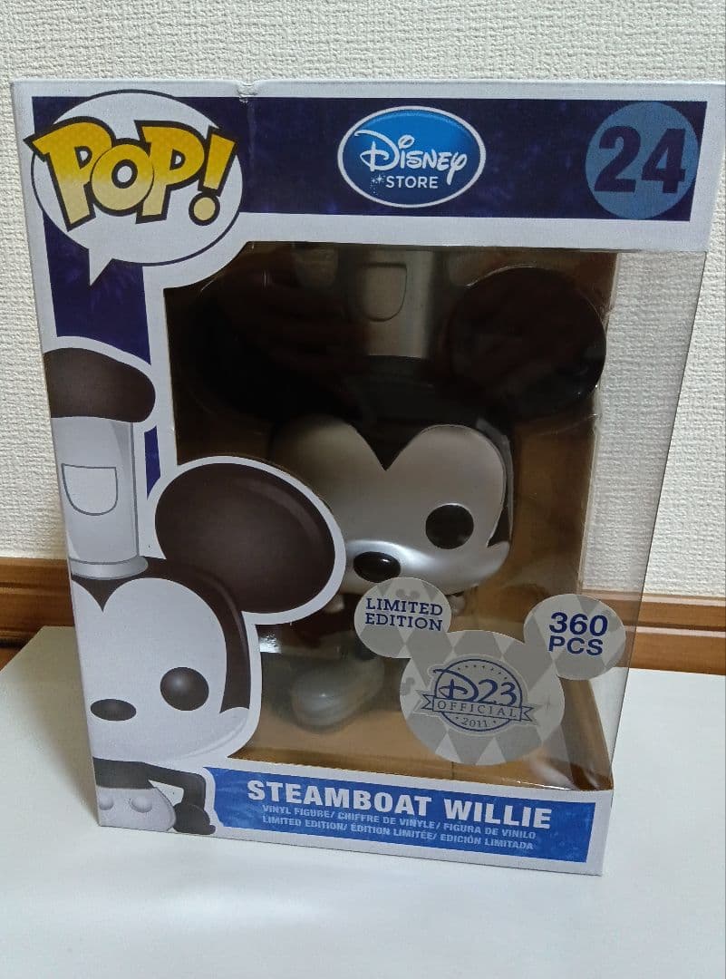ファンコポップ　蒸気船ウィリー　世界限定360　フィギュア