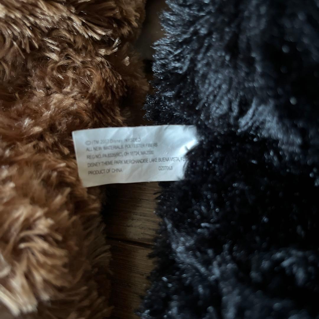 ダッフィー NYCディズニーベアブラウン2009 &ブラックダッフィー