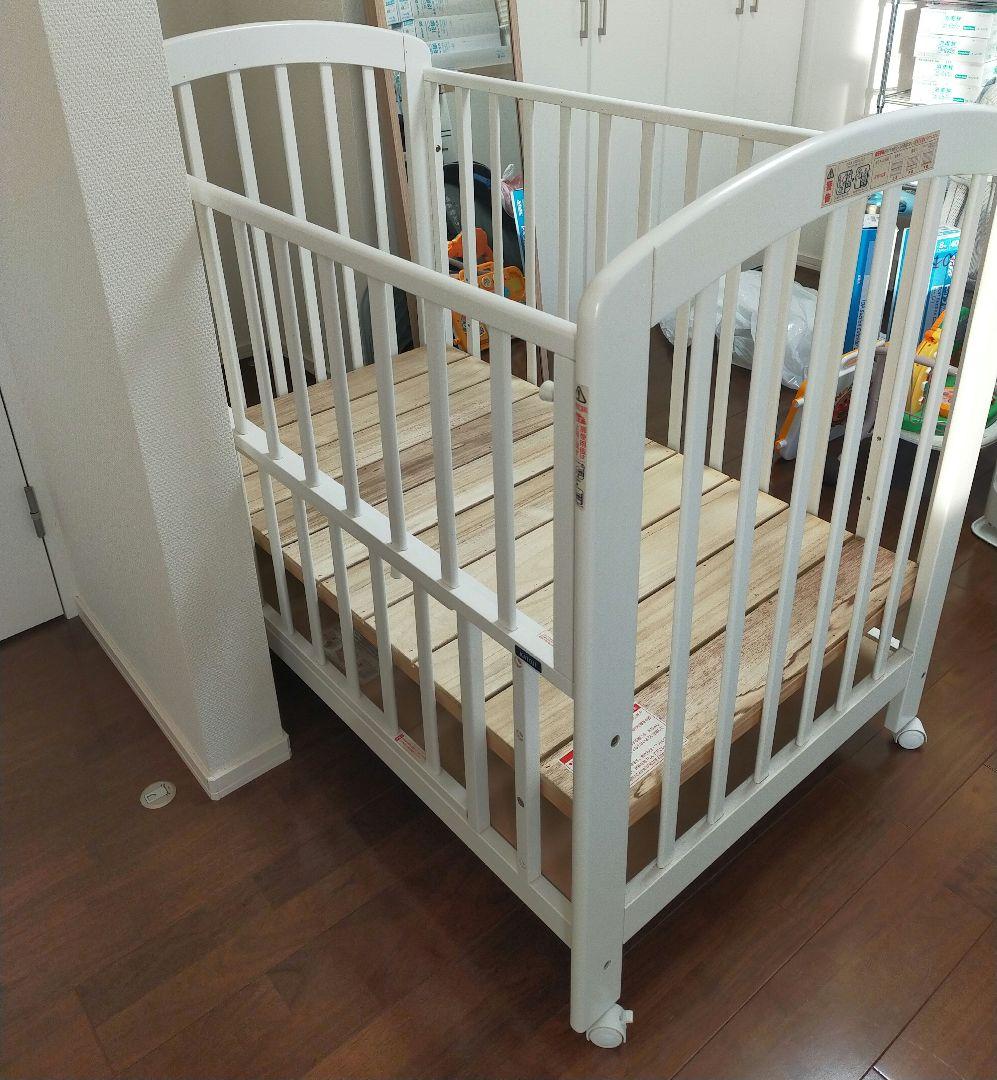 KATOJIホワイトベビーベッド