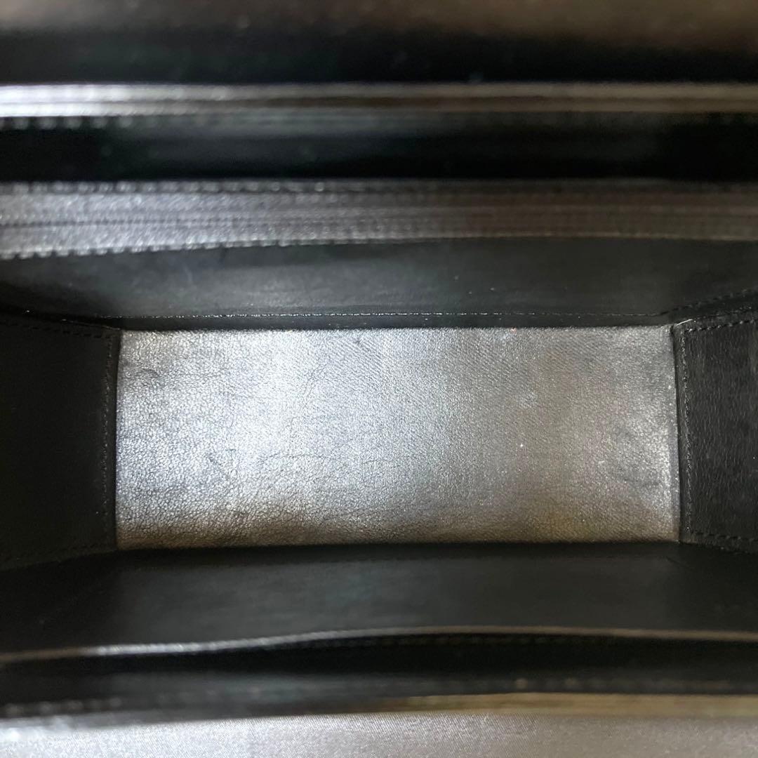 j*n様 WAKO ワコウ 銀座和光 カーフレザー ゴールド金具 ブラック ハン