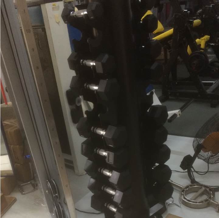 ラバーヘックスダンベル  1kg〜10kg