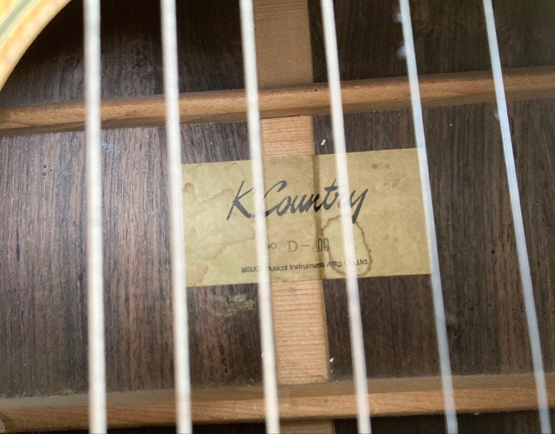 K.Country アコースティックギター D-400