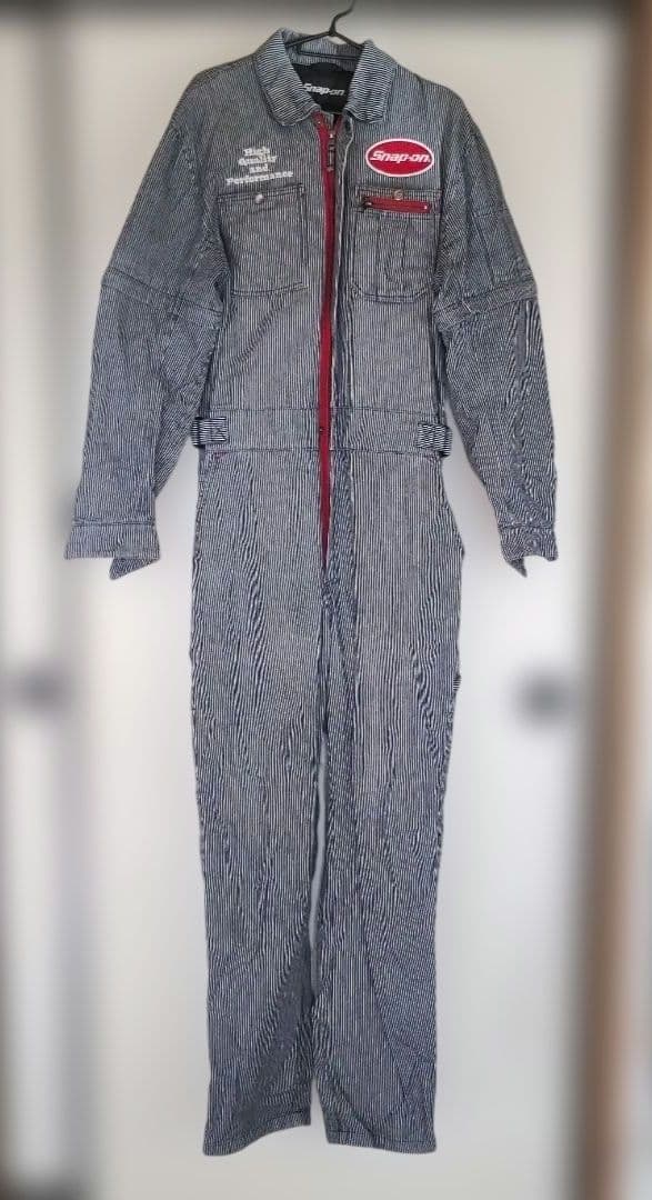 Snap-on ヒッコリーつなぎXL②