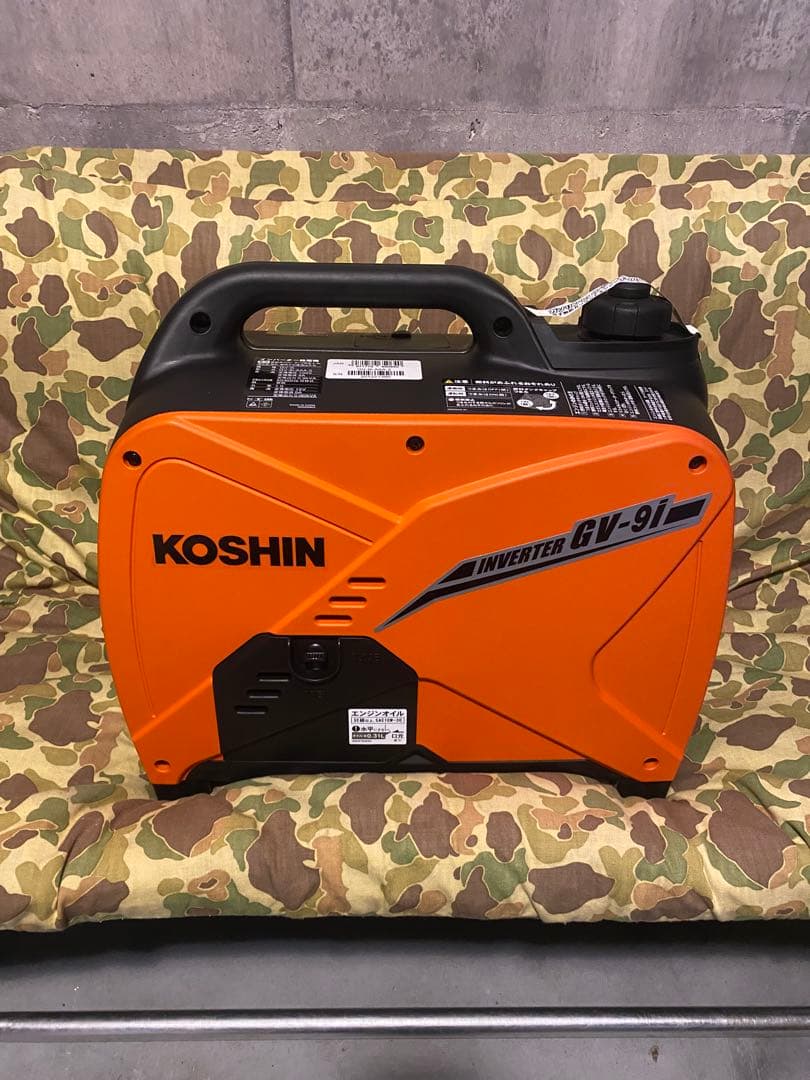 新品　KOSHIN 工進 インバーター発電機 GV-9i